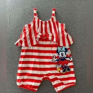 Disney Baby girl Minnie Mouse Romper